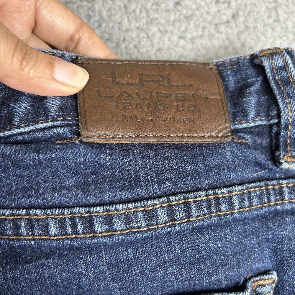 Lauren Ralph Lauren Jeans Womens 10 Blue Denim Classic Boot Cut Mid Rise - Picture 11 of 15